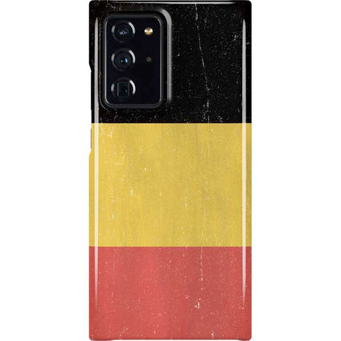 Belgium Flag Distressed Galaxy Cases